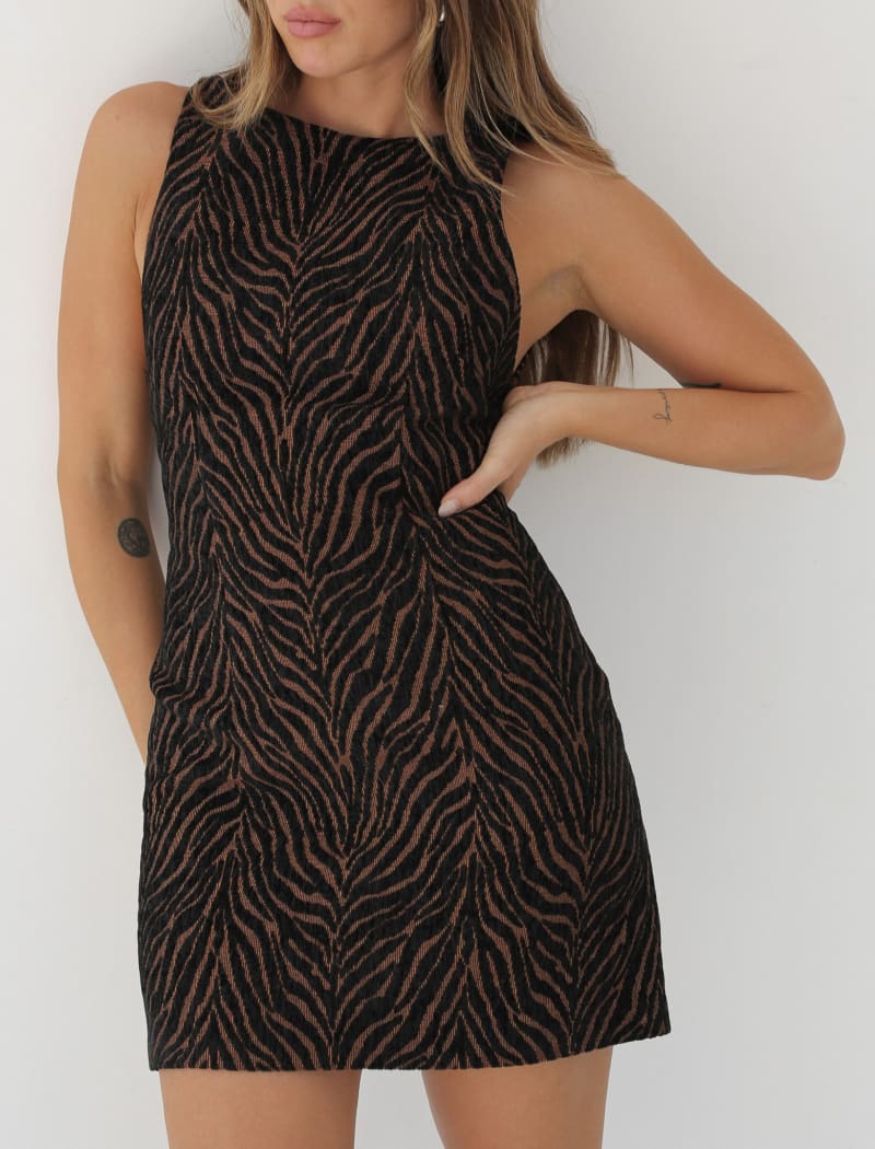 Zebra hotsell mini dress