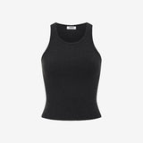 8 Mile Tank | Black - Camis and Tanks