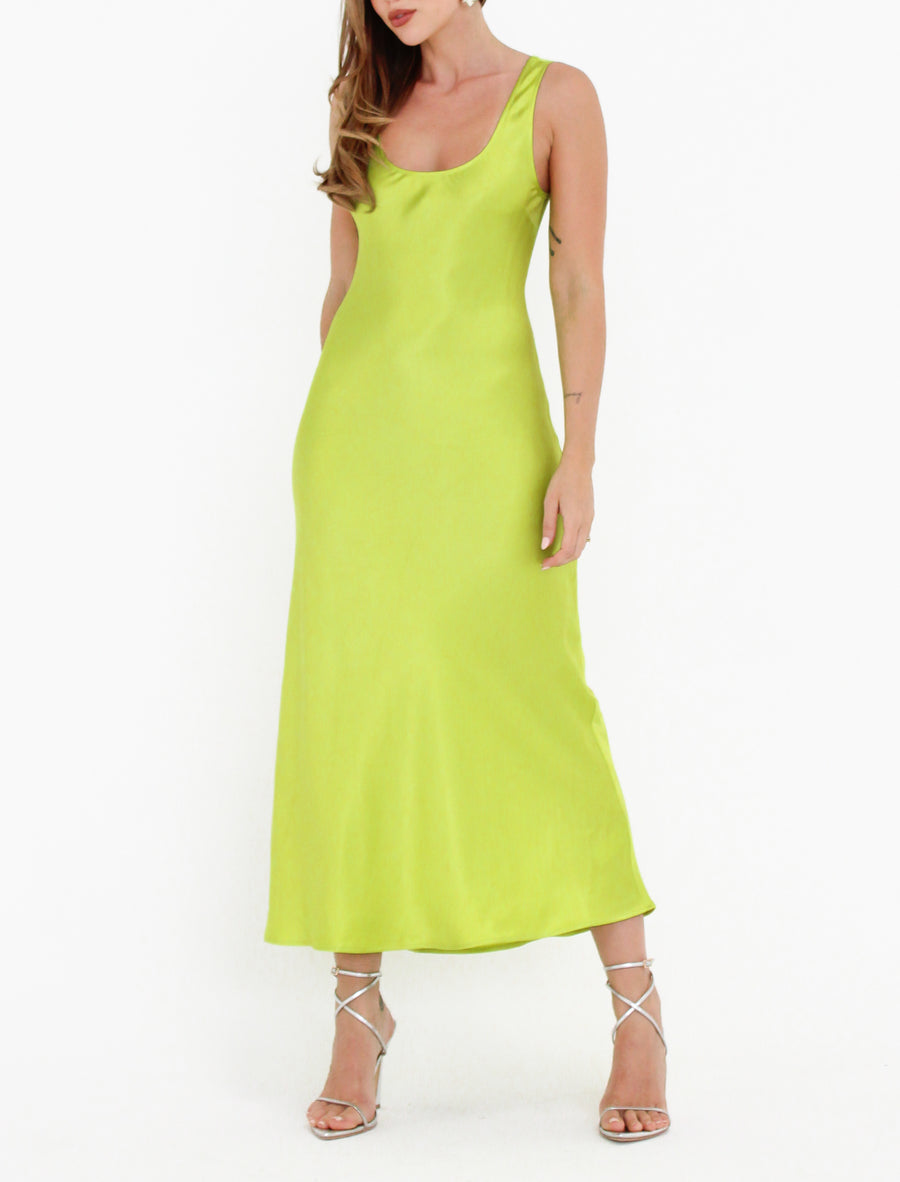 Market Midi Dress | Citron - Midi Dress