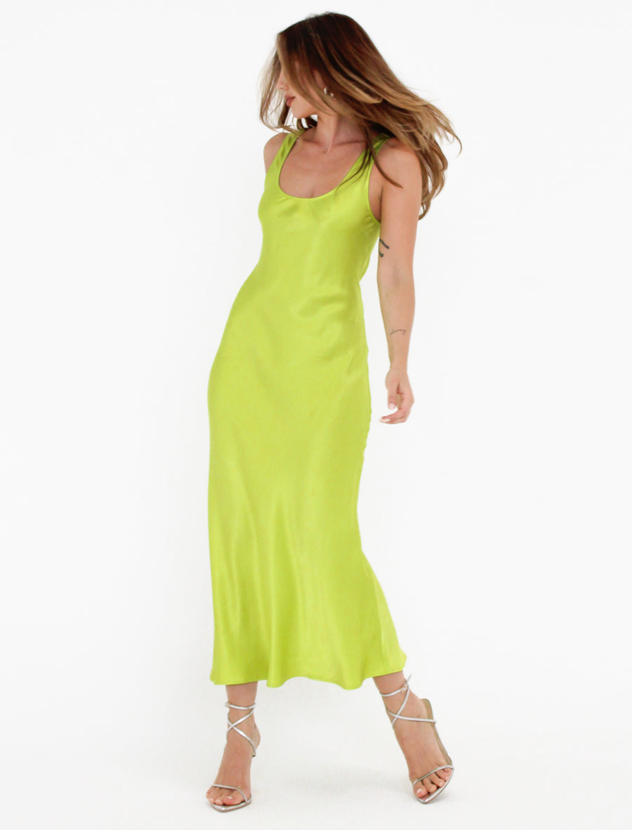 Market Midi Dress | Citron - Midi Dress