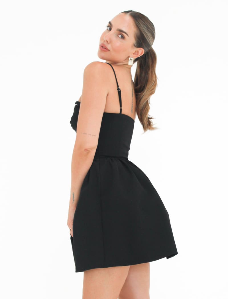 A Little Dream Mini Dress Black