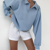 Airport Sweatshirt | Baby Blue - Sweaters