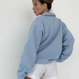 Airport Sweatshirt | Baby Blue - Sweaters