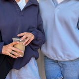 Airport Sweatshirt | Baby Blue - Sweaters