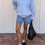 Airport Sweatshirt | Baby Blue - Sweaters