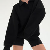 Airport Sweatshirt | Black - Sweaters