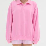 Airport Sweatshirt | Bonbon Pink - Sweaters