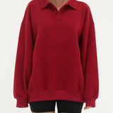 Airport Sweatshirt | Merlot - Sweaters