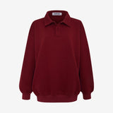 Airport Sweatshirt | Merlot