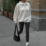 Airport Sweatshirt | Oat - Sweaters