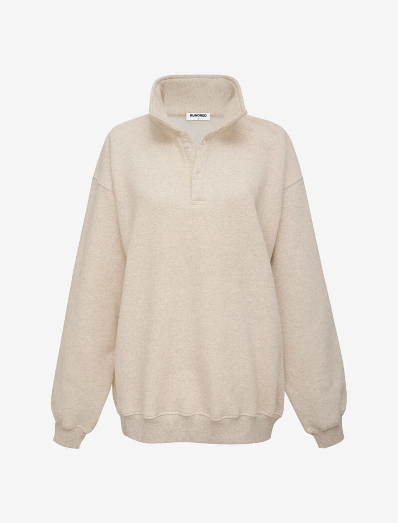 Airport Sweatshirt | Oat - Sweaters