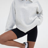 Airport Sweatshirt | Pearl Gray - Sweaters