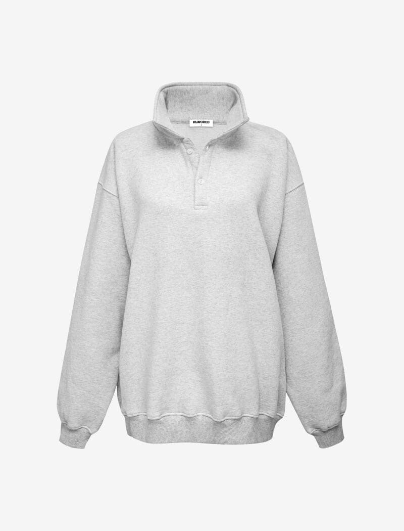 Airport Sweatshirt | Pearl Gray - Sweaters