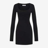 Alpine Mini Dress | Black - Mini Dress