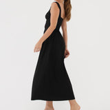 Antoinette Midi Dress | Black - Midi Dress