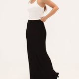 Archive Bias Maxi Skirt | Black - Maxi Skirt