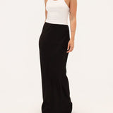 Archive Bias Maxi Skirt | Black - Maxi Skirt