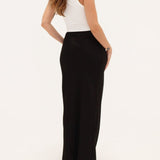 Archive Bias Maxi Skirt | Black - Maxi Skirt