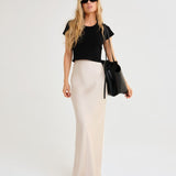 Archive Bias Maxi Skirt | Dove - Maxi Skirt