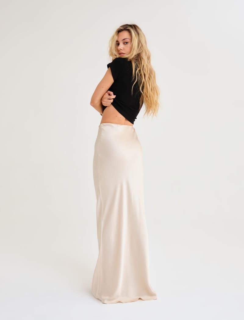 Archive Bias Maxi Skirt | Dove - Maxi Skirt