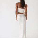 Archive Bias Maxi Skirt | Ivory - Skirts