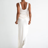 Archive Bias Maxi Skirt | Ivory - Skirts