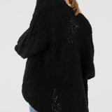 Aspen Cardigan | Black - Cardigan