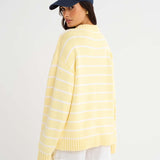 Bayside Sweater | Banana Stripe