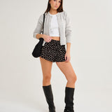 Bloom Short | Black Ditsy Dot - Short