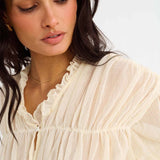 Cambridge Top | Ivory - Tops