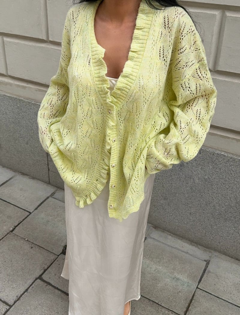 Carmel-By-the-Sea Cardigan | Limon - Cardigan