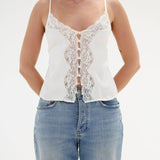 Chantilly Tank | Ivory - Camis and Tanks