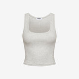 Classic Ribbed Tank | Carrara - Camis and Tanks