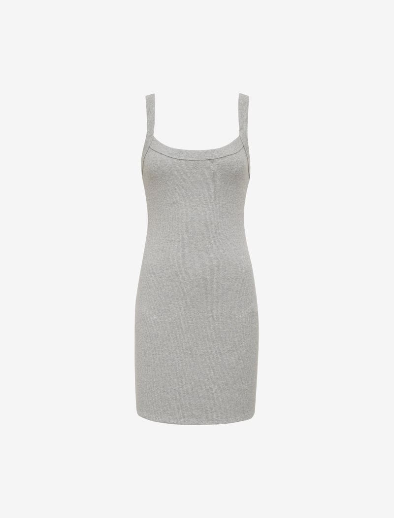 Core Mini Dress | Heather Grey