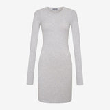 Crewneck Mini Dress | Carrara - Mini Dress