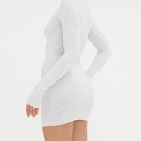 Crewneck Mini Dress | Carrara