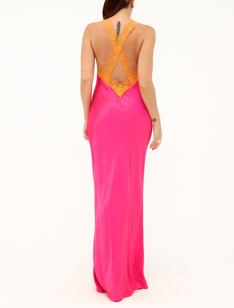 Crossroads Maxi Dress | Fuchsia - Maxi Dress