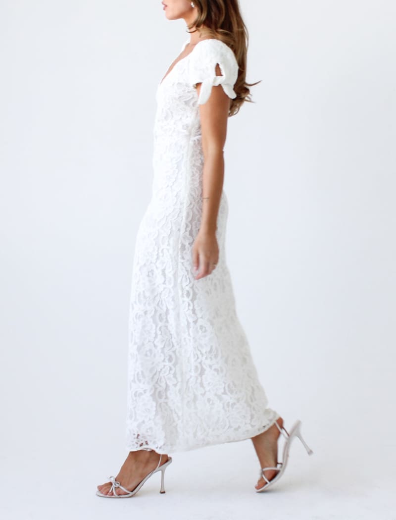 Dakota Maxi Dress | White Lace