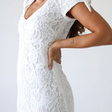 Dakota Maxi Dress | White Lace