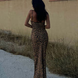 Daytona Maxi Dress | Leopard