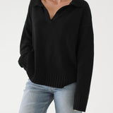 Delancey Sweater | Black - Sweaters