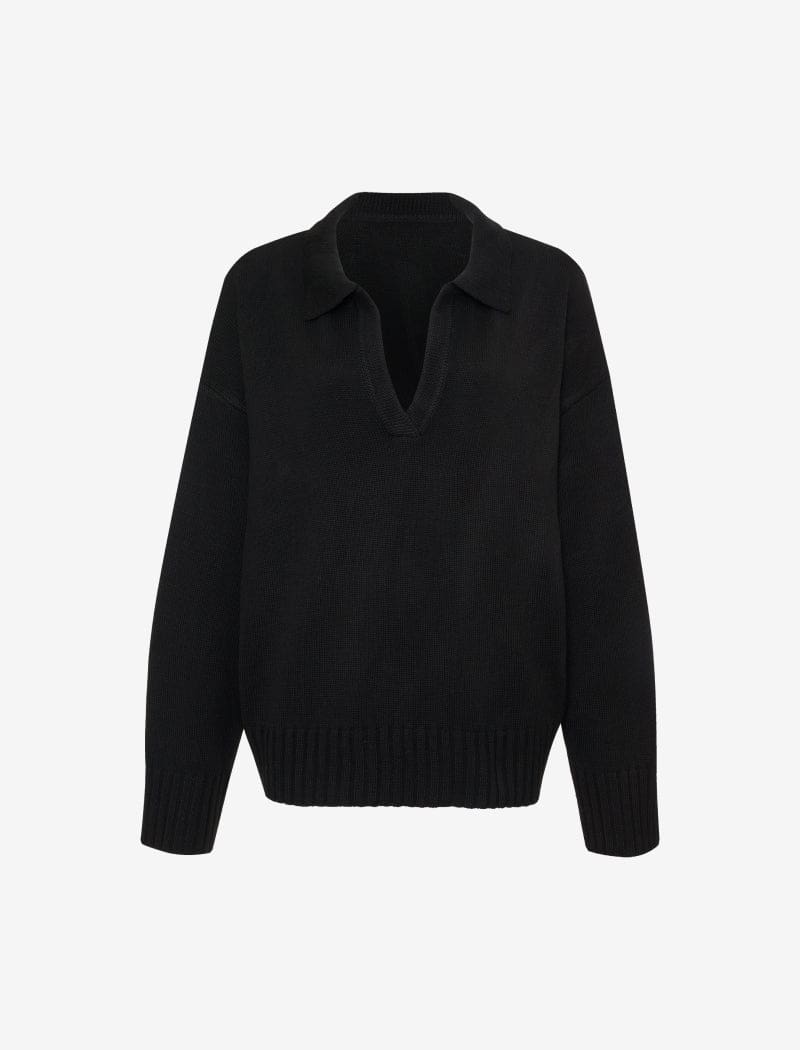 Delancey Sweater | Black - Sweaters