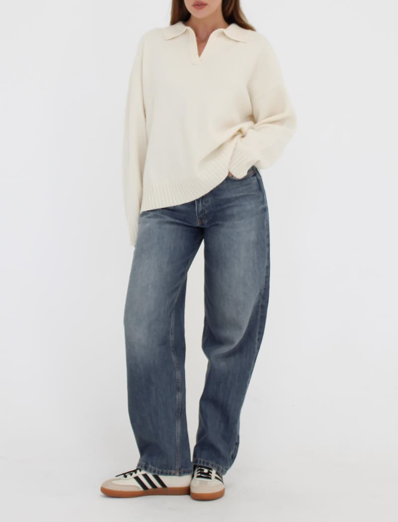 Delancey Sweater | Ivory