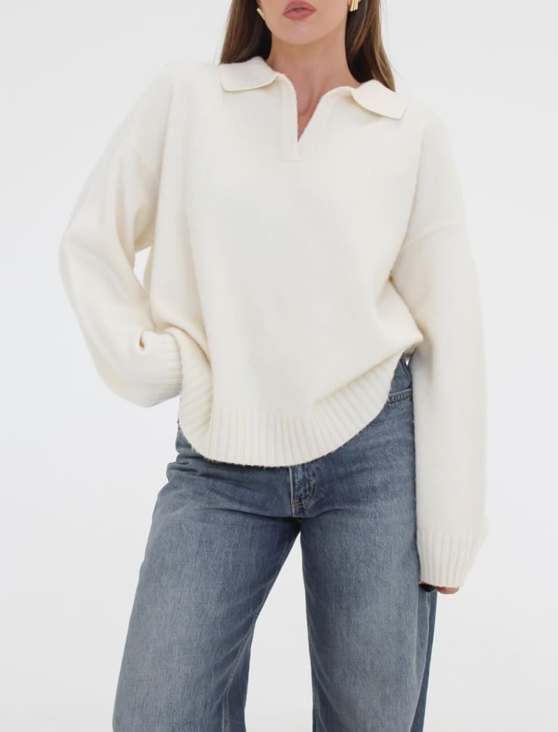 Delancey Sweater | Ivory