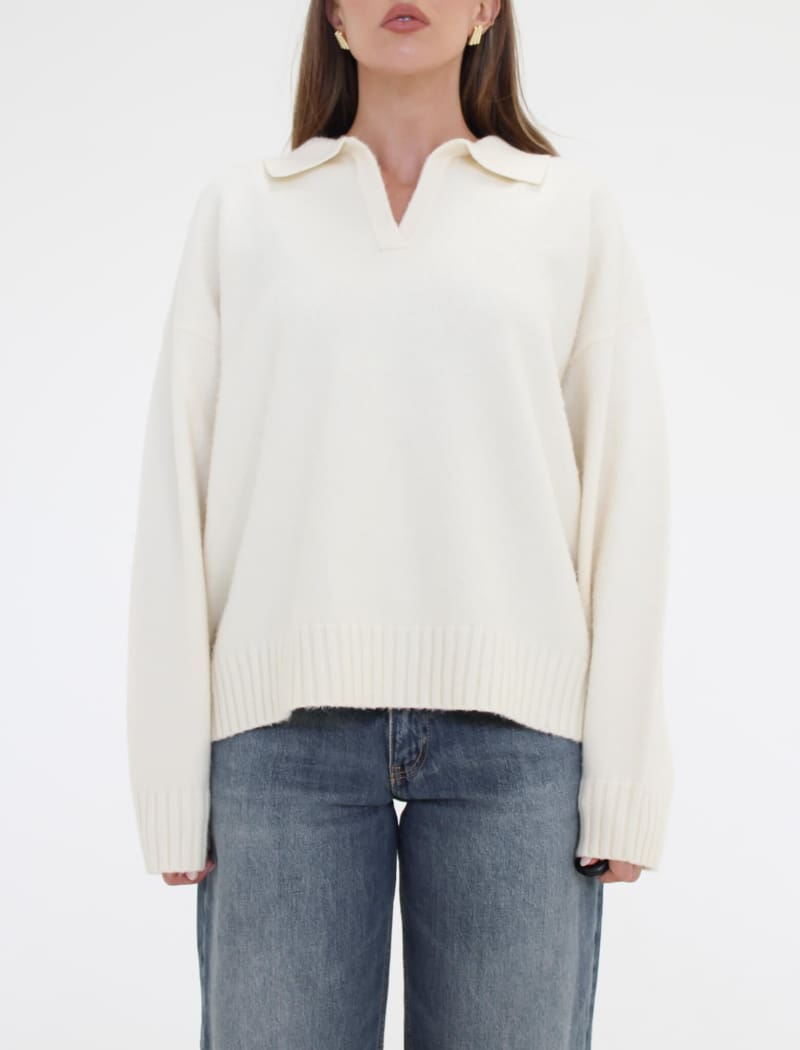 Delancey Sweater | Ivory