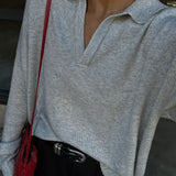 Delancey Sweater | Pearl Gray - Sweaters