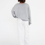 Delancey Sweater | Pearl Gray - Sweaters