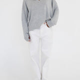 Delancey Sweater | Pearl Gray - Sweaters