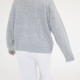 Delancey Sweater | Pearl Gray - Sweaters