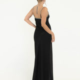 Diamond Maxi Dress | Black - Maxi Dress